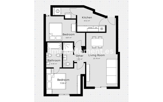 Bestaande woning - Appartement - Binnenland  - Guaro