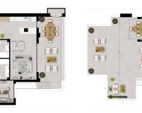 Construction neuve - Penthouse - Intérieur                       - Istán