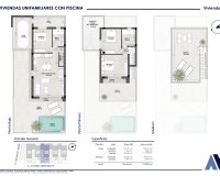 Nieuwbouw - Rijtjeshuis - San Pedro del Pinatar