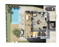 Nieuwbouw - Vrijstaande villa - Rojales