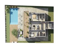 Nieuwbouw - Vrijstaande villa - Rojales